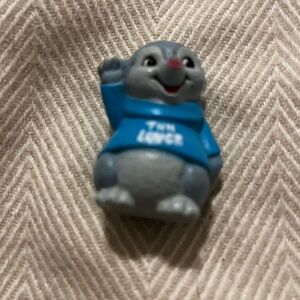 Vintage Digger Shirt Tales Cartoon PVC Mole Animal Toy Figure 1982  Fun Lover